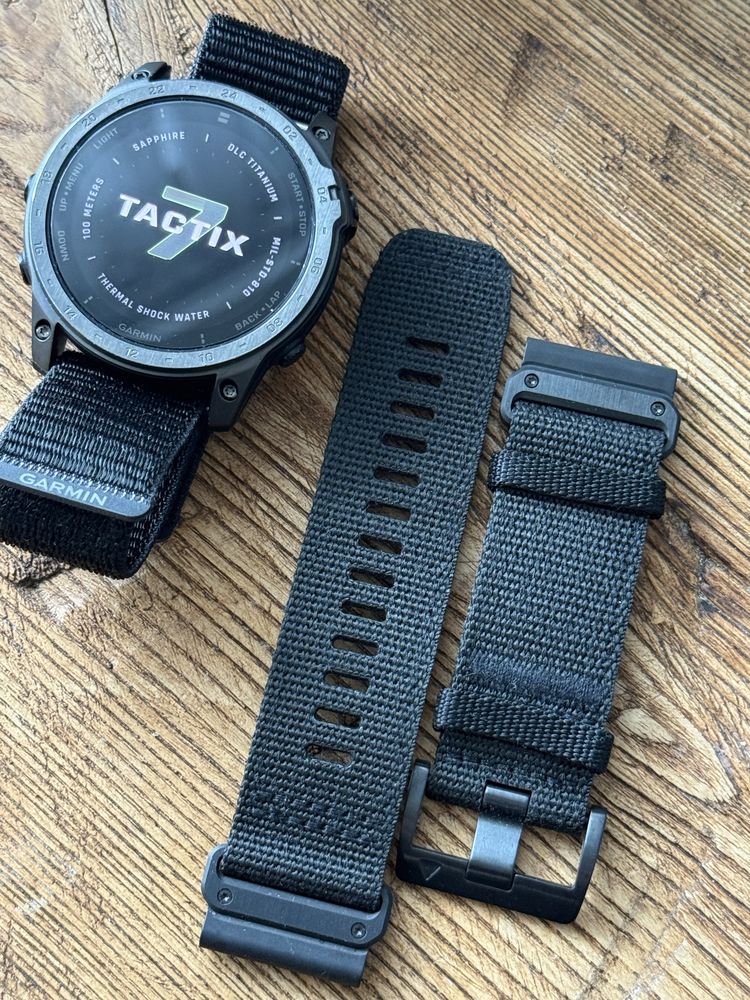Garmin Tactix 7 OLED jak nowy + pasek miekki