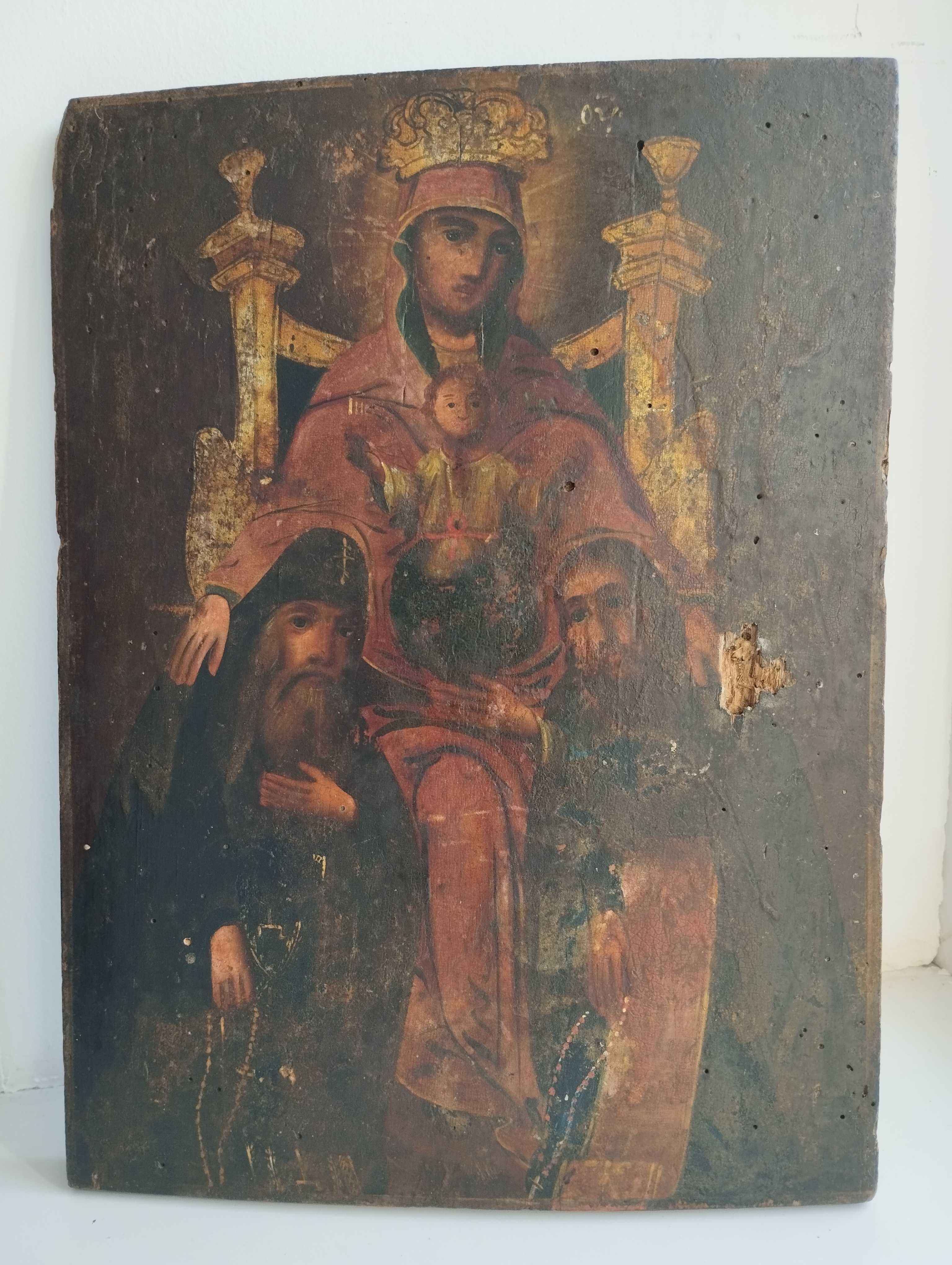 Стара ікона Богодиця Києво-Печерська
