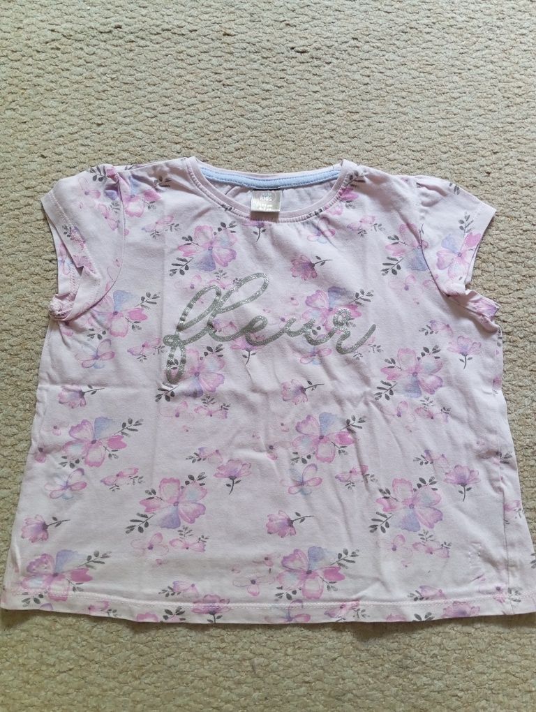 Zestaw dwóch bluzek na lato dla dziewczynki, t-shirty, Pepco, Next