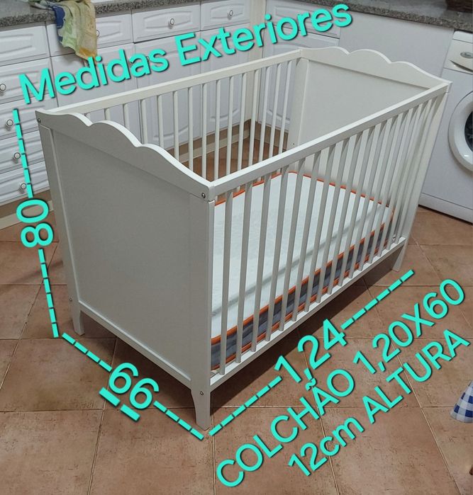 CAMA , BERÇO PARA BEBÉ A 100% . Casa,Viagens,Quarto,Sala,Infantário.