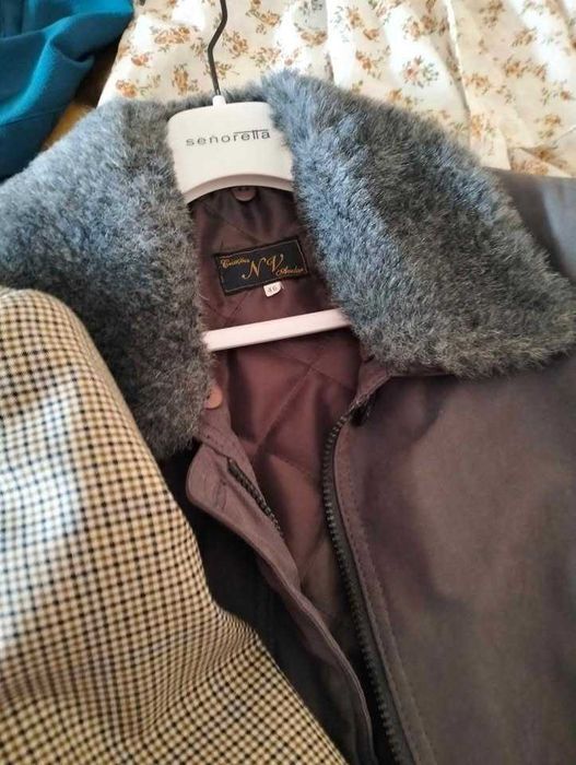Lote cerca de 15 peças roupa homem e senhora usada