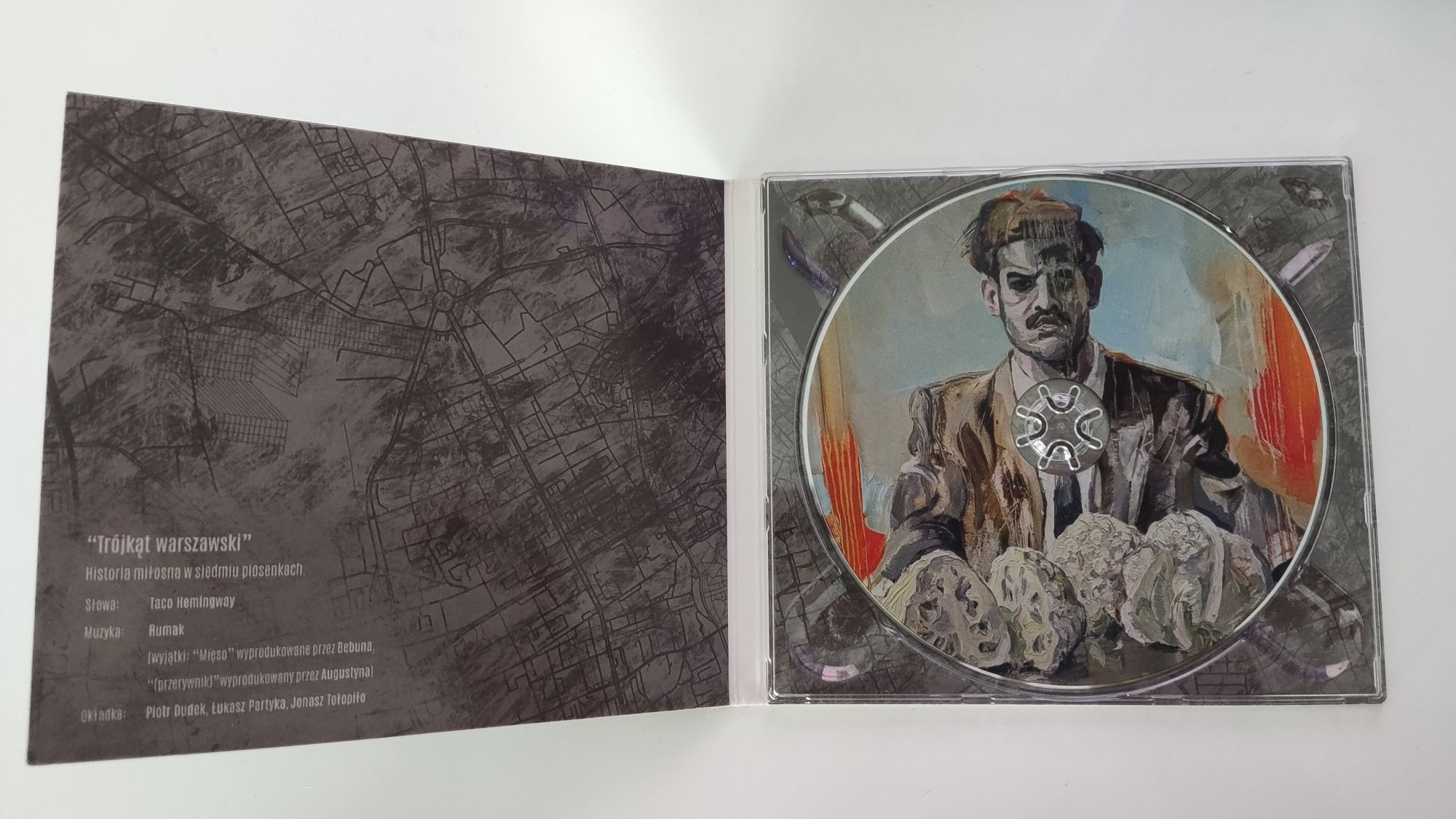Taco Hemingway Trójkąt Warszawski CD pierwsze wyd. 2014