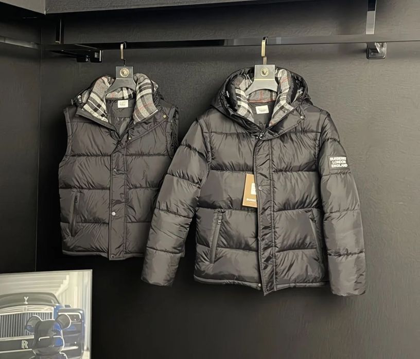 Пуховик жилетка Burberry original
