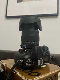 Nikon D7200 z obiektywem Sigma 17-50 mm F2.8 EX DC OS
