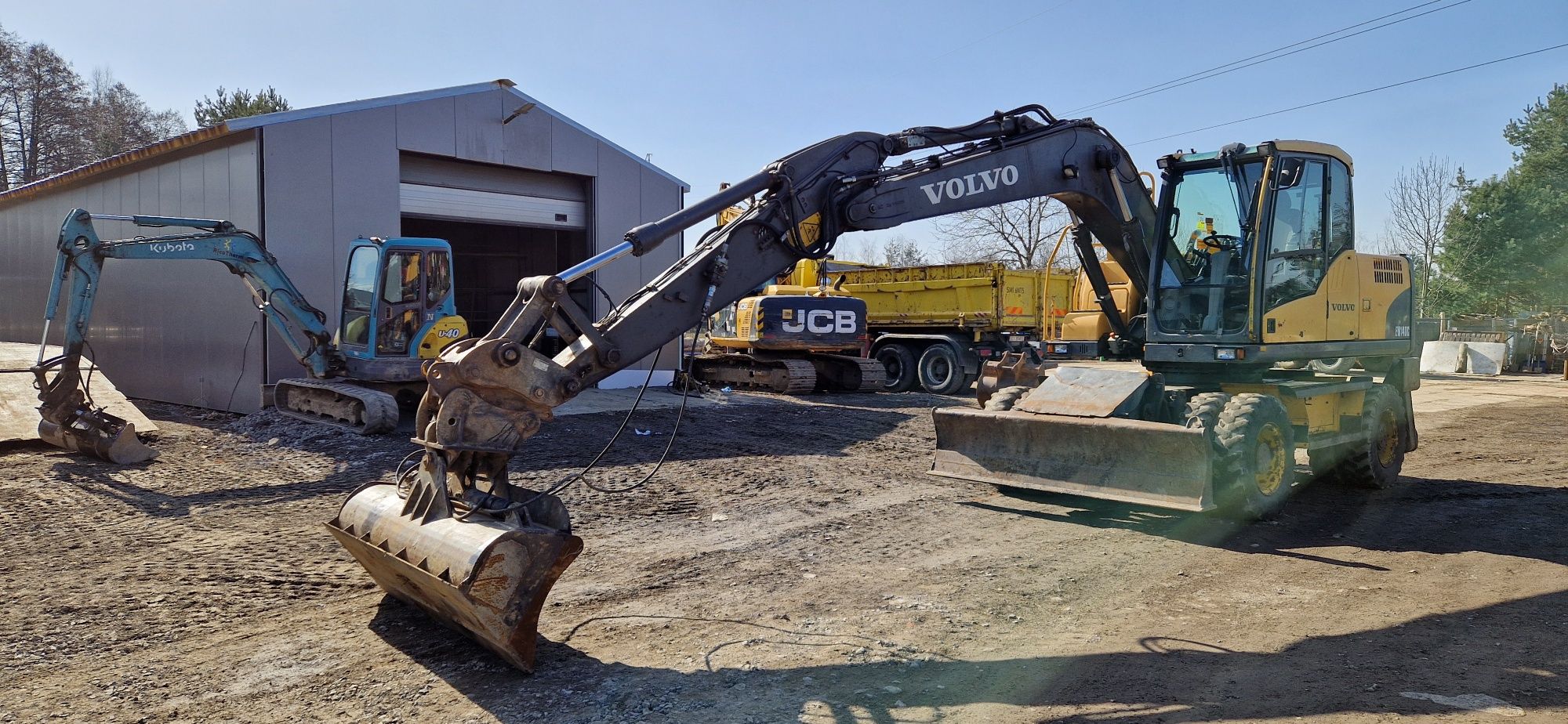 Koparka kołowa Volvo EW 140 C