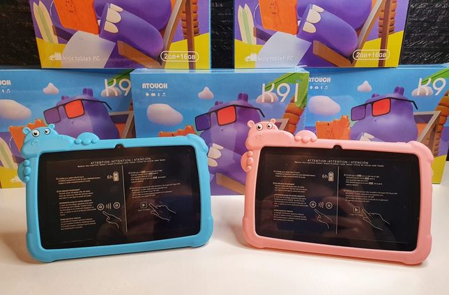 (NOVOS) Tablet 7'' ANDROID para Criança 16gb Capa Protetora