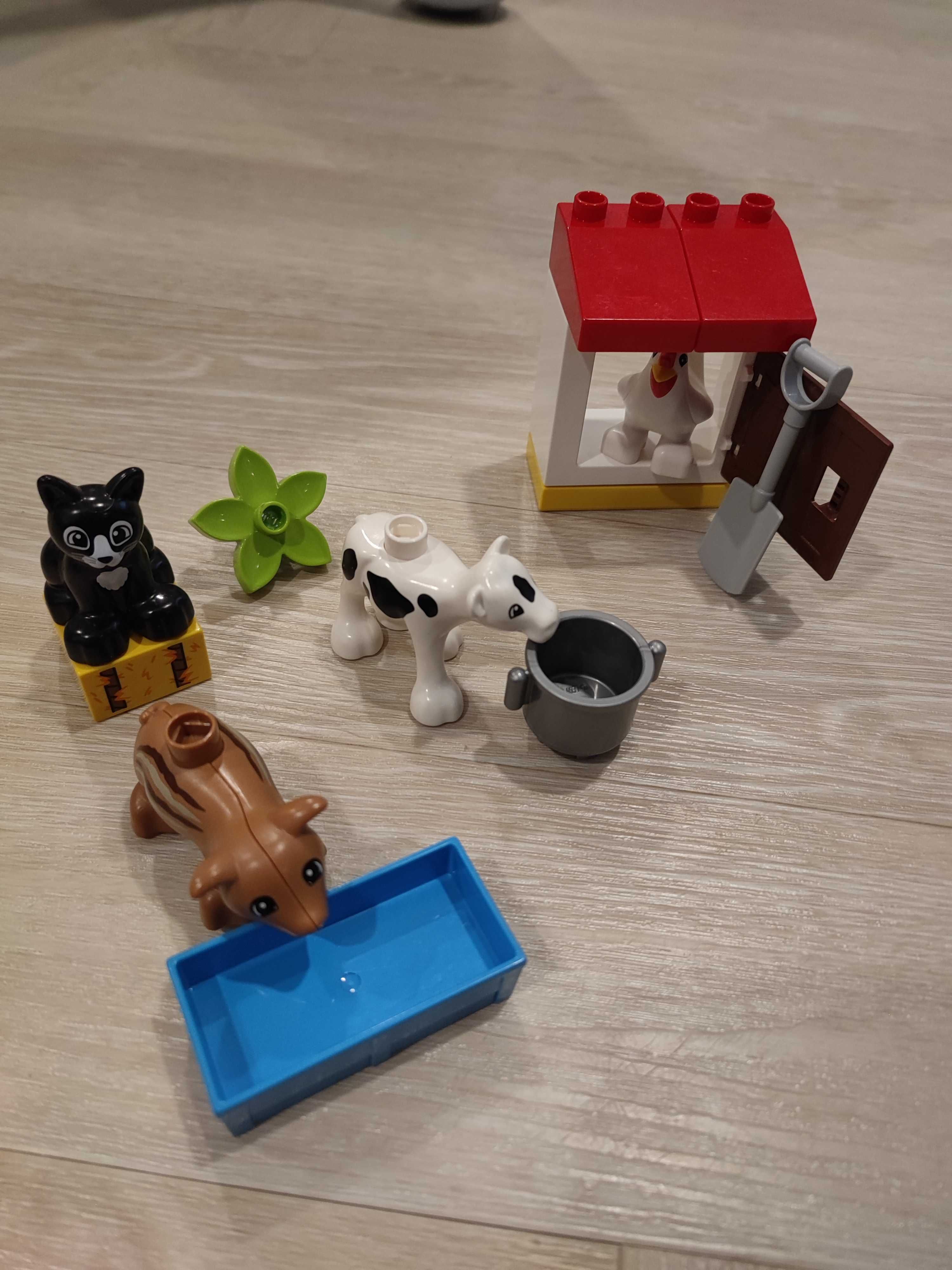 LEGO DUPLO Leśne zwierzęta 10582 + Zwierzątka Hodowlane 10870