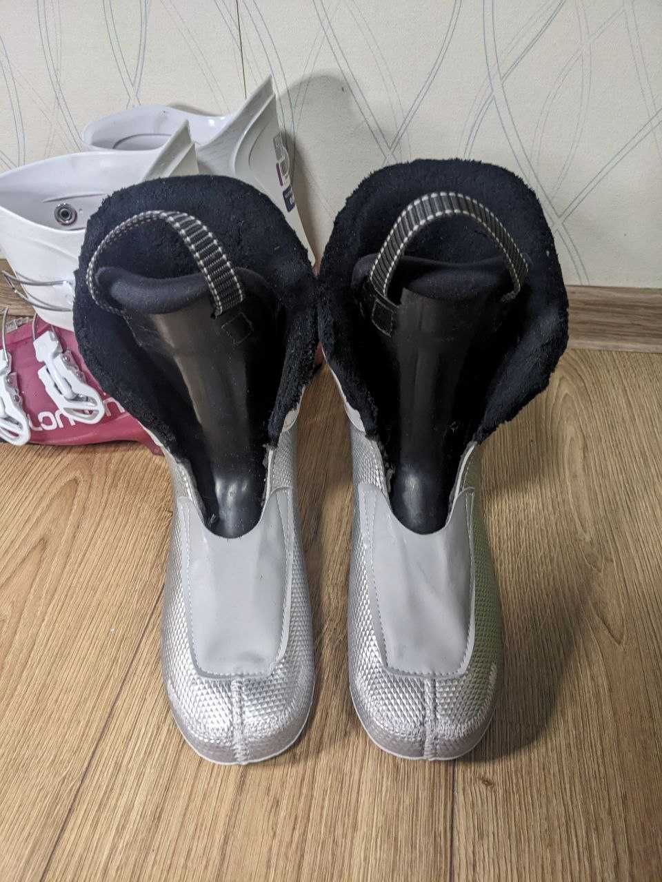 Лыжные ботинки SALOMON. Лижні черевики 23-23.5 см