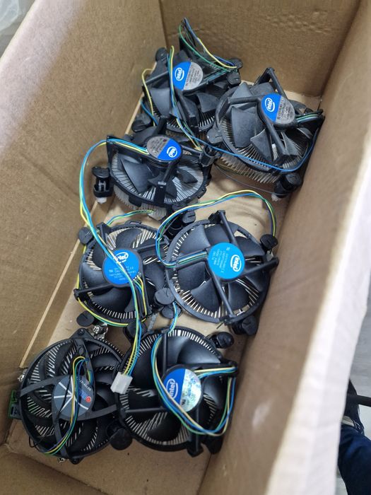 Coolers Intel a funcionar