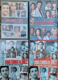 DVD Grey's Anatomy | Anatomia de Grey - Temporadas 1, 2 e 3 Português