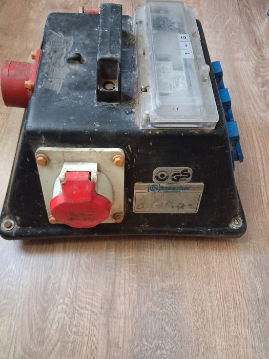 Rozdzielacz Budowlany Mobilny, Rozgaleznik Rozdzielnia , BOSECKER