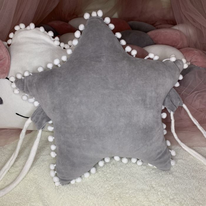 Бортики в ліжечко + Мобіль + Балдахін