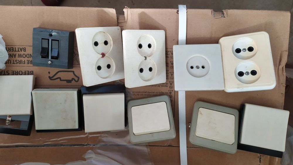 ЭлектроСчётчик, тумблера,розетки, выключатели, пробки-автомат