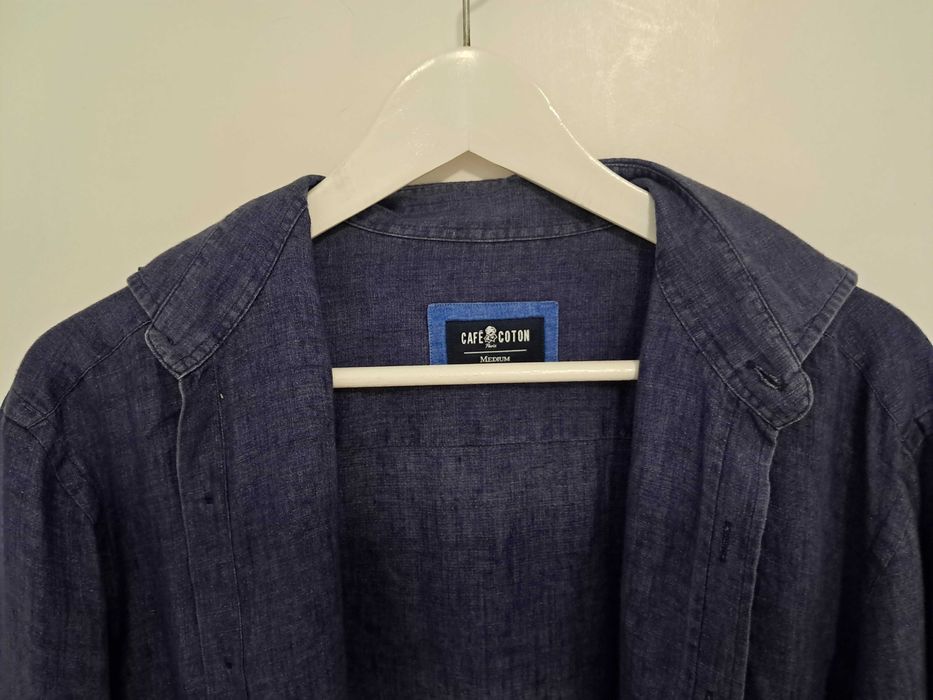 Camisa Homem Algodão Egípcio “CAFÉ COTON” TM Médio