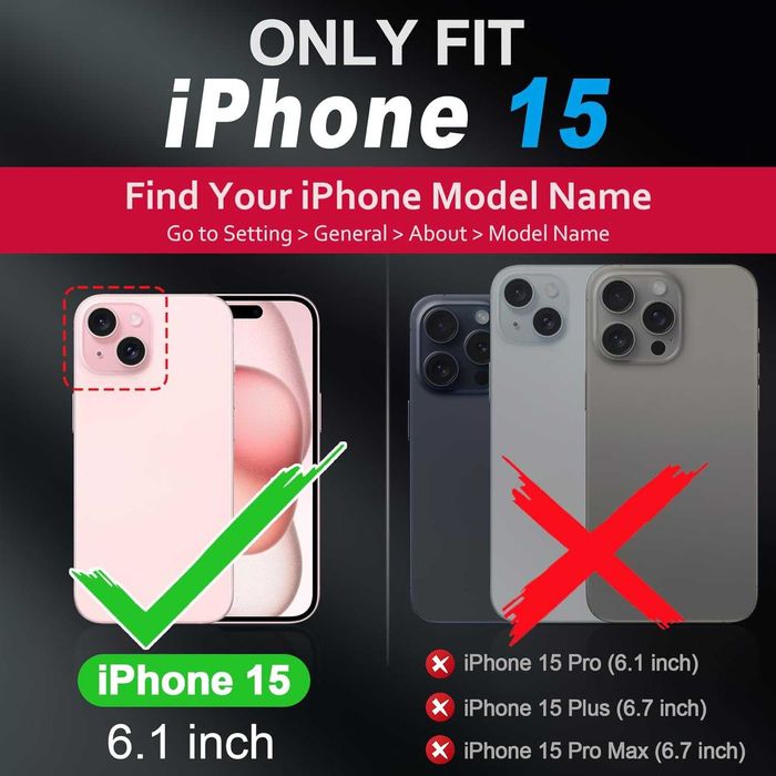 Shieldon naturalne etui skórzane iPhone 15 Pro magsafe czarne PREMIUM