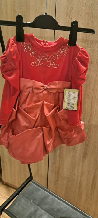 Sukienka różowa r.86