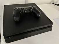PS4 SLIM 500gb + comandos + cb alimentaçao/hdmi/gta V