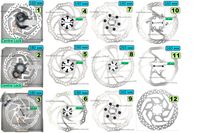 Дисковые тормоза диск тормозной 140 160 180 Shimano CenterLock