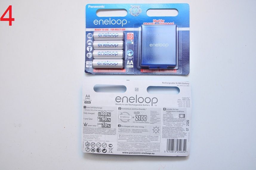 Аккумулятор Panasonic SANYO eneloop AA/AAA 750/930/1900/2500/2700 мАч