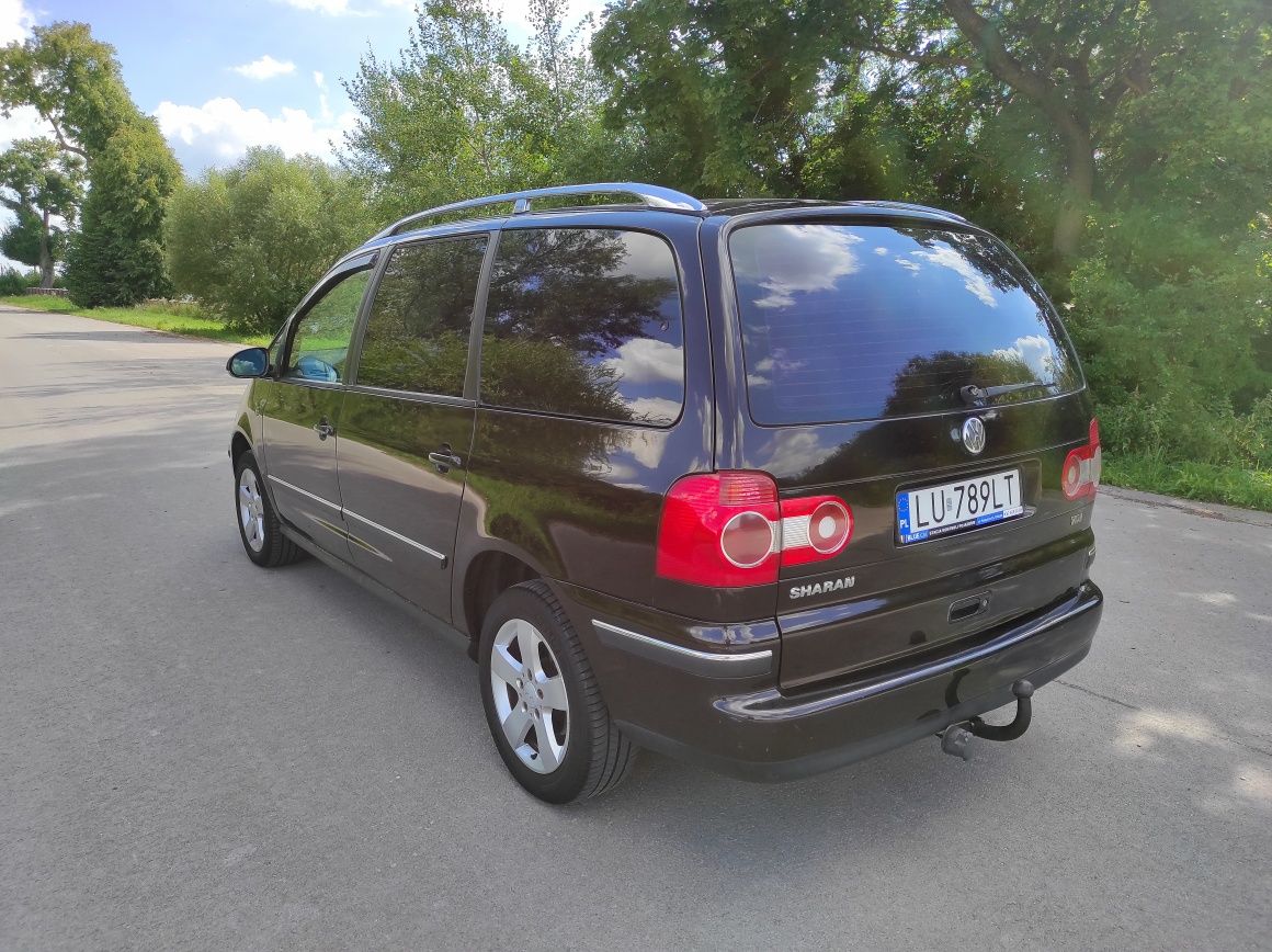 VW Sharan 1.9 TDI 2005r. 7 osób Świeży rozrząd Nowe hamulce