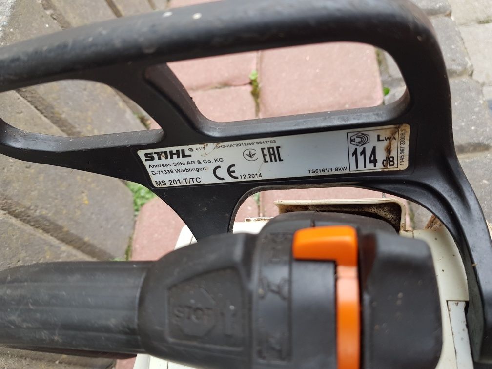Piła spalinowa stihl ms 201 tc gałęziówka