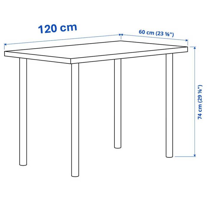 Secretária IKEA 120 x 60 Branca