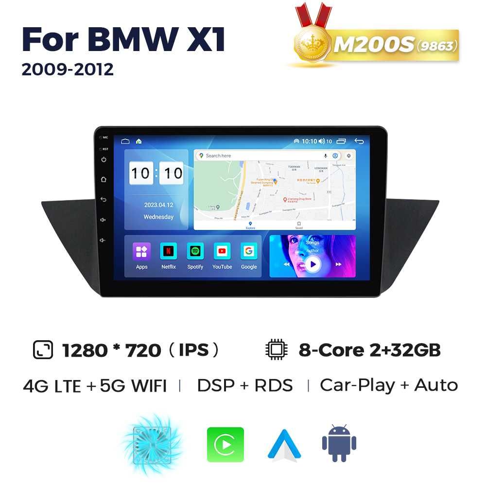 Штатна магнітола BMW X1 E84 android GPS навігація