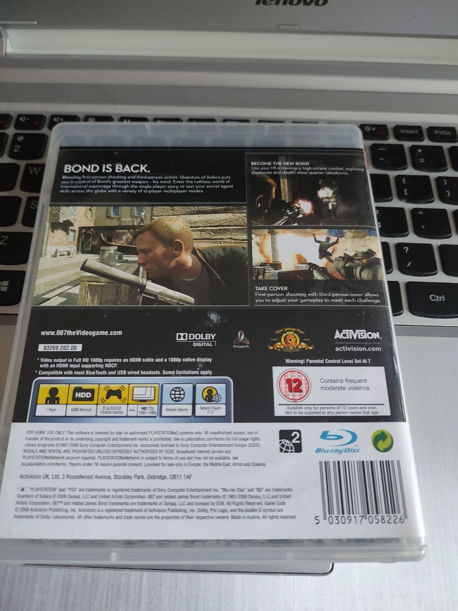 007 quantum of solace PS3