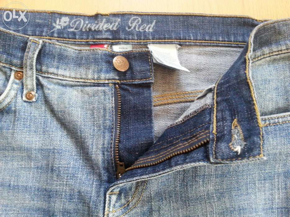 Spódniczka mini Divided Red roz. 38 - 40 jeans z laicrą