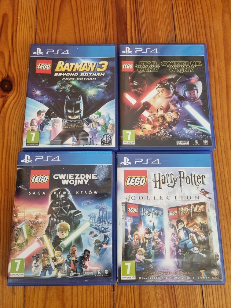 Gry na playstation 4 star wars  Batman i inne