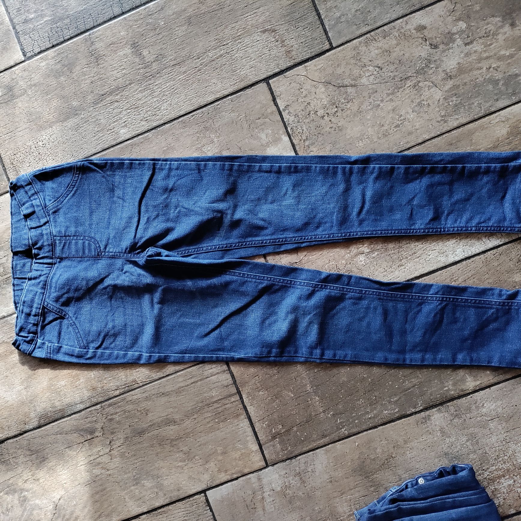 Pepperts jeansy dziewczęce leginsy 146