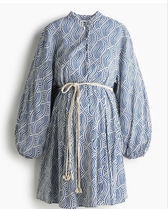 Натуральна коротка сукня для вагітних h&m стильна сукня