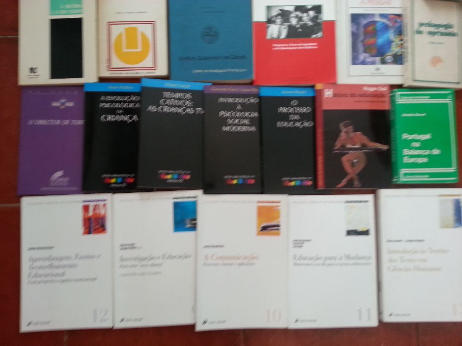 Coleção de livros de educação