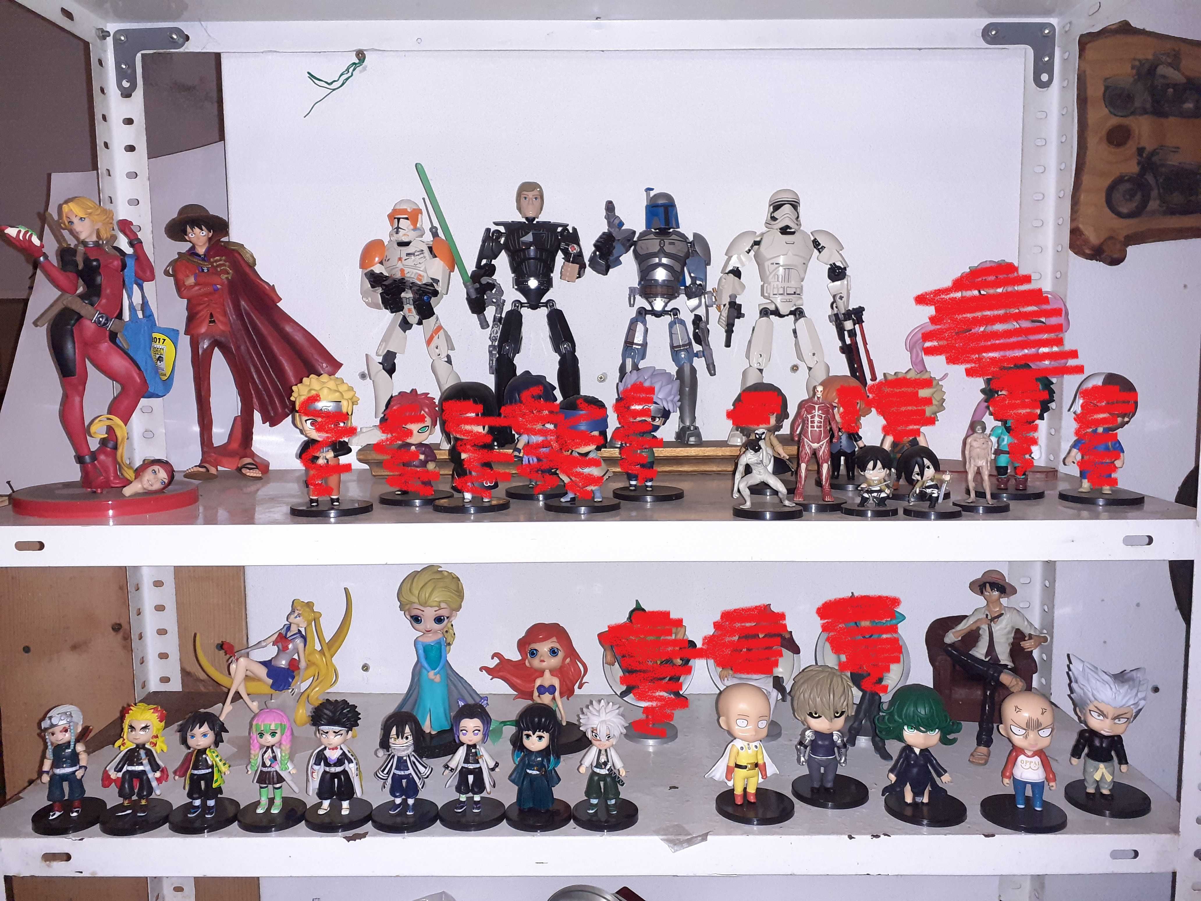 Star Wars, Marvel, One Piece, Disney, Demon Slayer, Anime One Punch