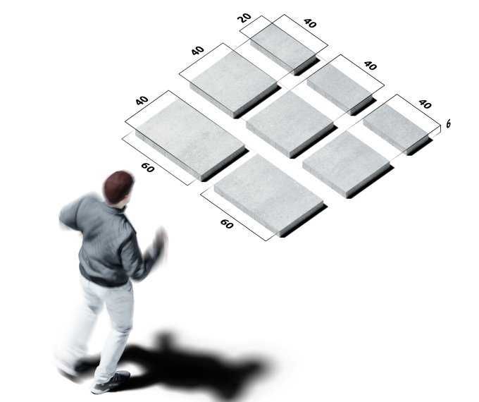 Kostka brukowa kostki brukowe BRUK SPECTRA 6 cm