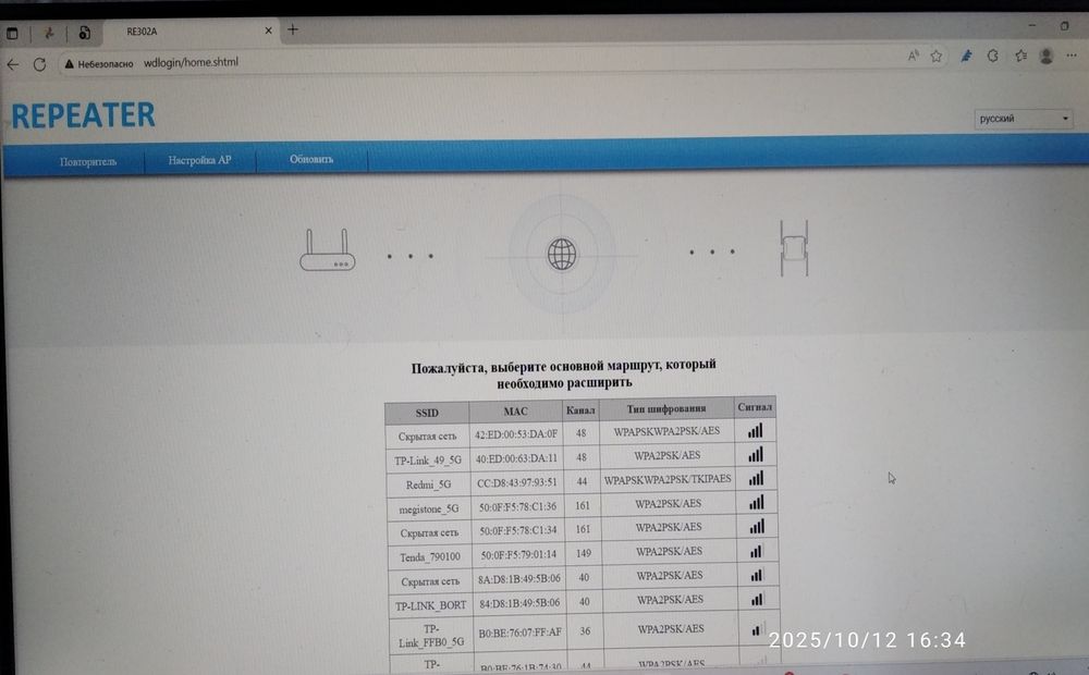Fenvi 5ГГц AC1200 WiFi репитер усилитель сигнала Wi-Fi 2,4G 5G