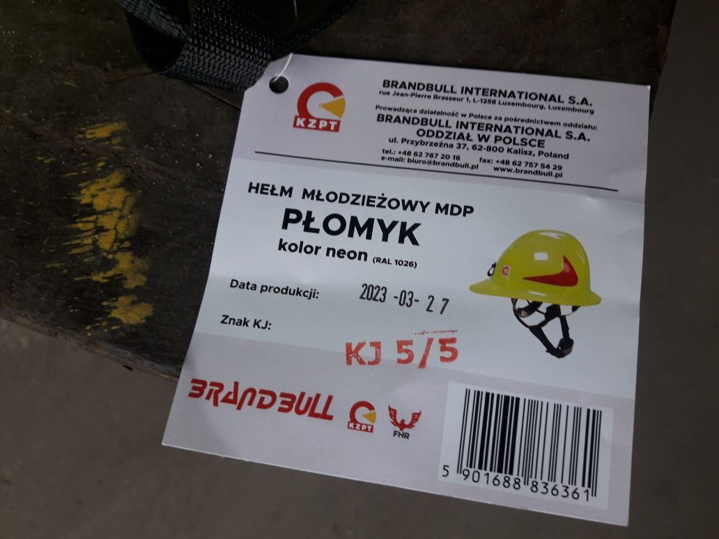 Helm młodzieżowy prom nowy yk kalisz