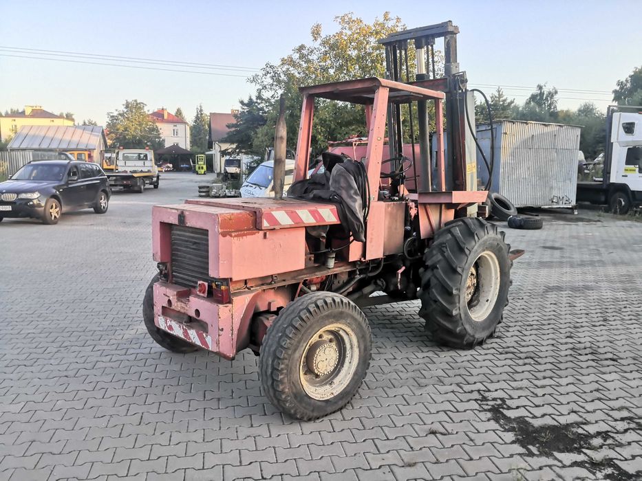 teren. wózek widłowy MANITOU 4x4 widlak sztaplarka udź 3,5t transport