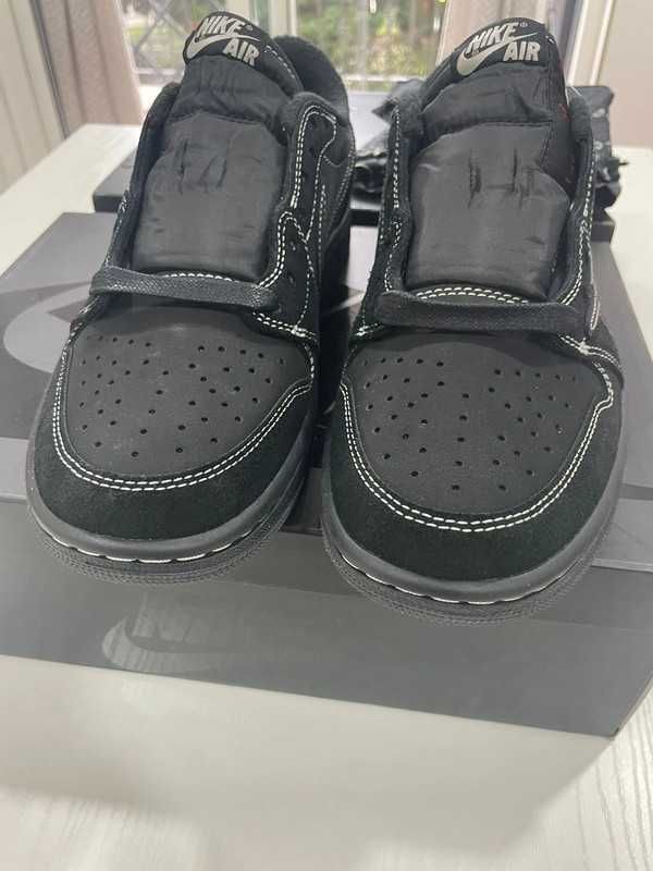 Jordan 1 Retro Low OG SP Travis Scott Black Phantom R.40