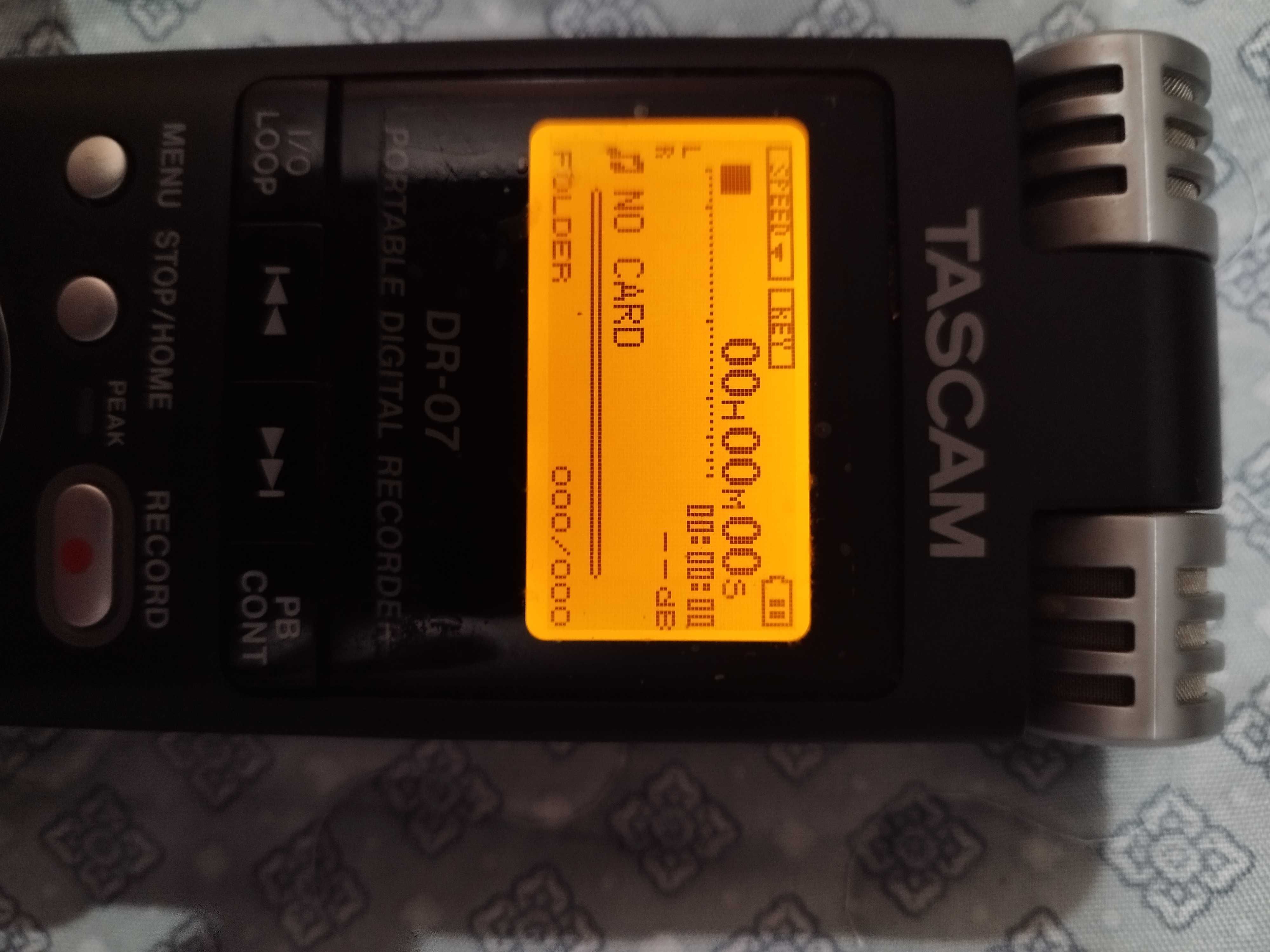 Dyktafon Tascam DR-07