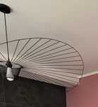 Lampa wiszaca górna inspirowana vertigo czarna metalowa