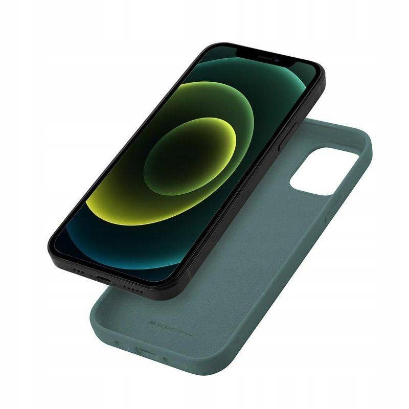 Etui do iPhone 14 Plus Mercury Silicone zielone