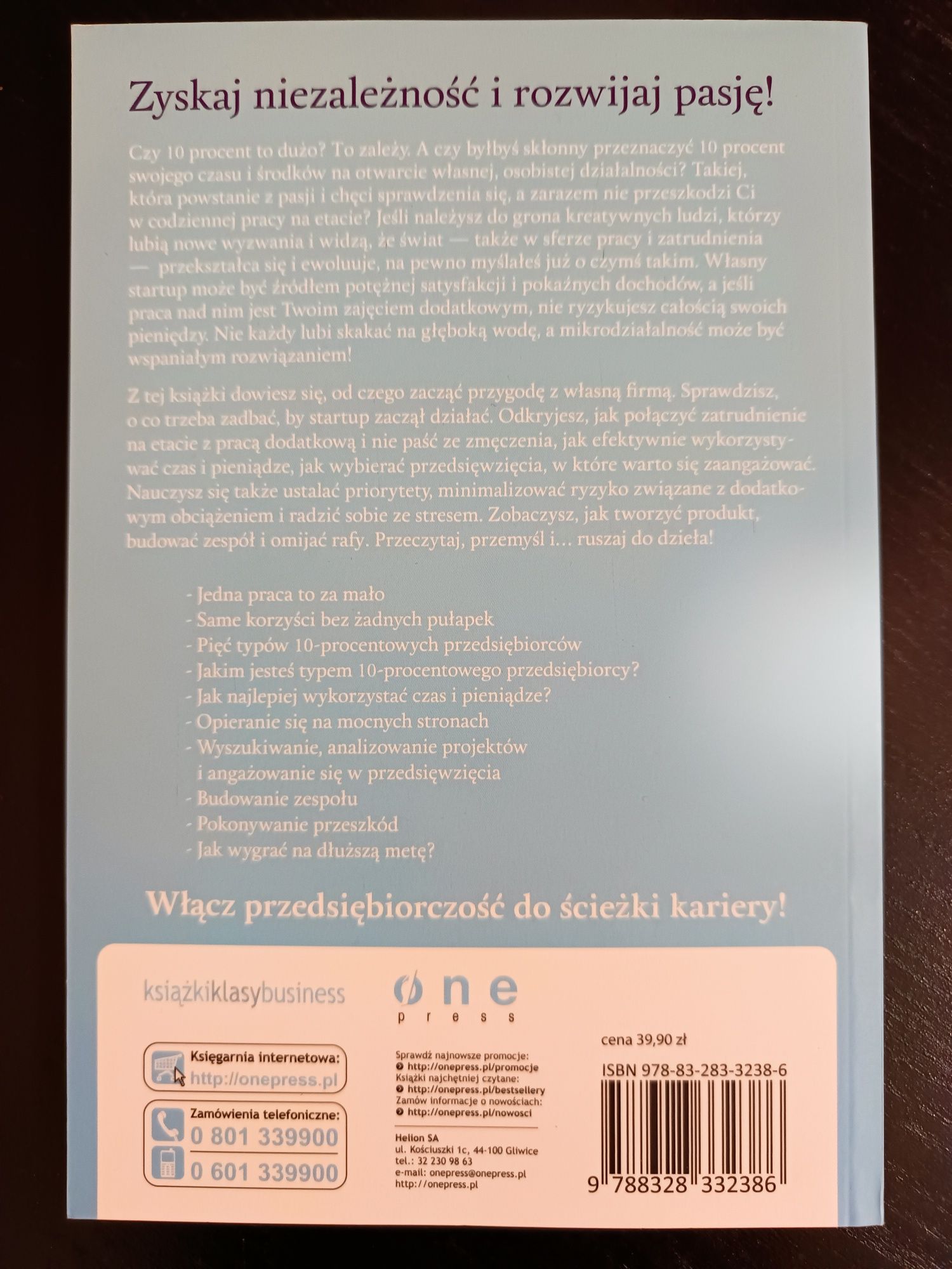 Książka 10-procentowy przedsiębiorca