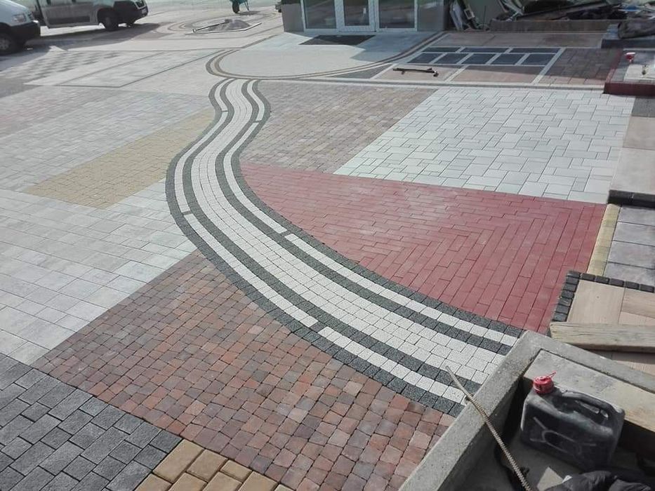 Układanie kostki brukowej, tarasy gresy goliat gres, 30 lat doświadcze