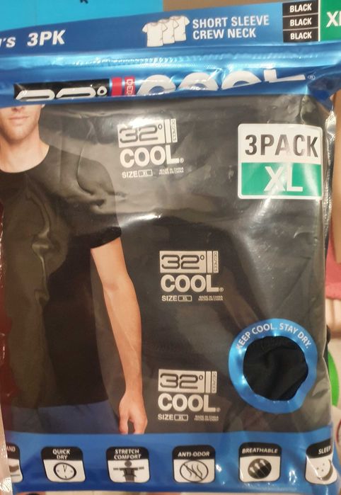 Чоловічі футболки,нові,чорного кольору,упаковка 3 шт,розмір ХL