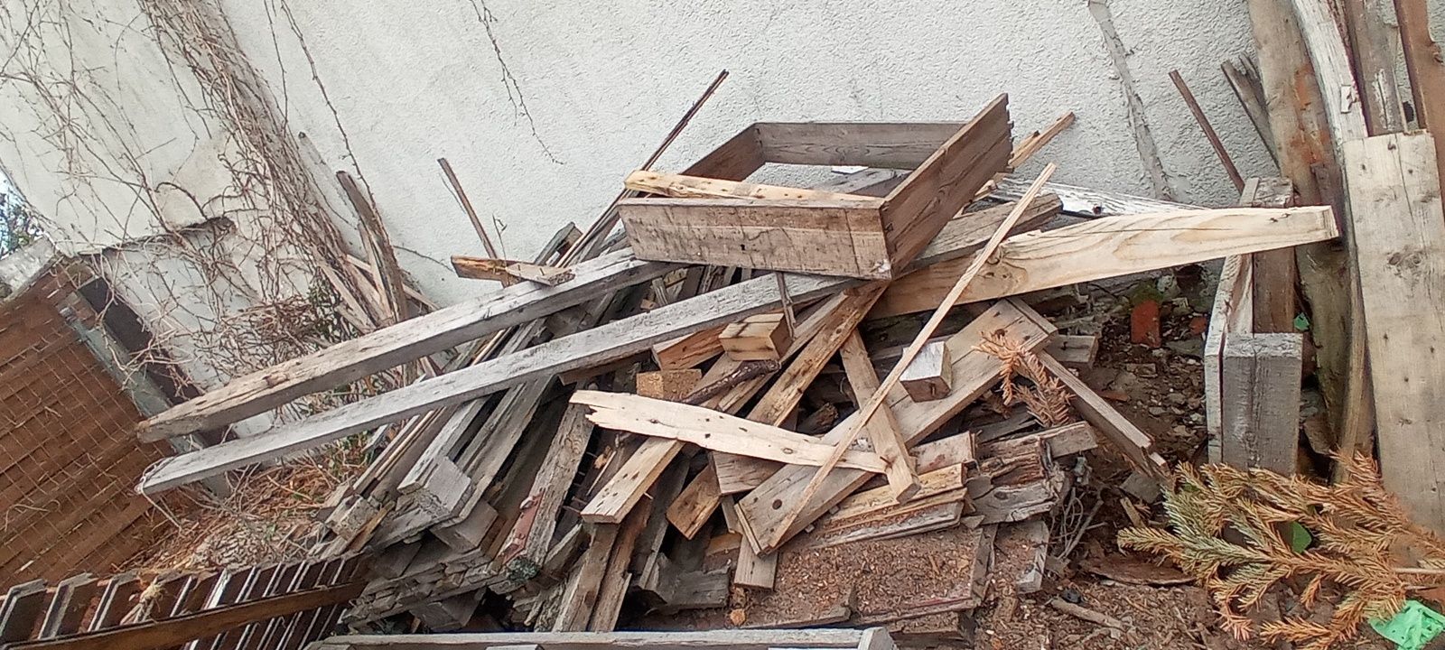 Drzewo, deski na opał,