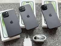 iPhone 15 128GB BLACK CZARNY grey Grafit Bat99% Gwarancja IDEALNY GWAR