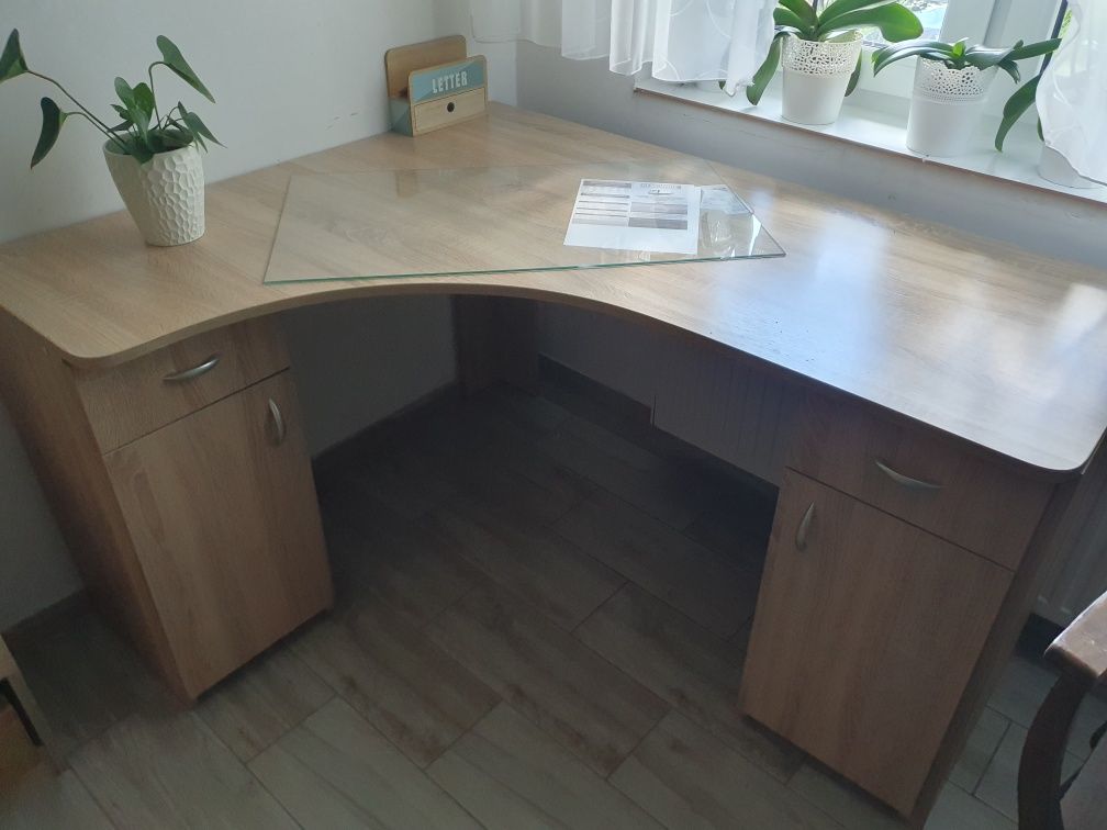 biurko dàb sonoma. narożne