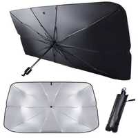 Автомобильный солнцезащитный зонт на лобовое стекло