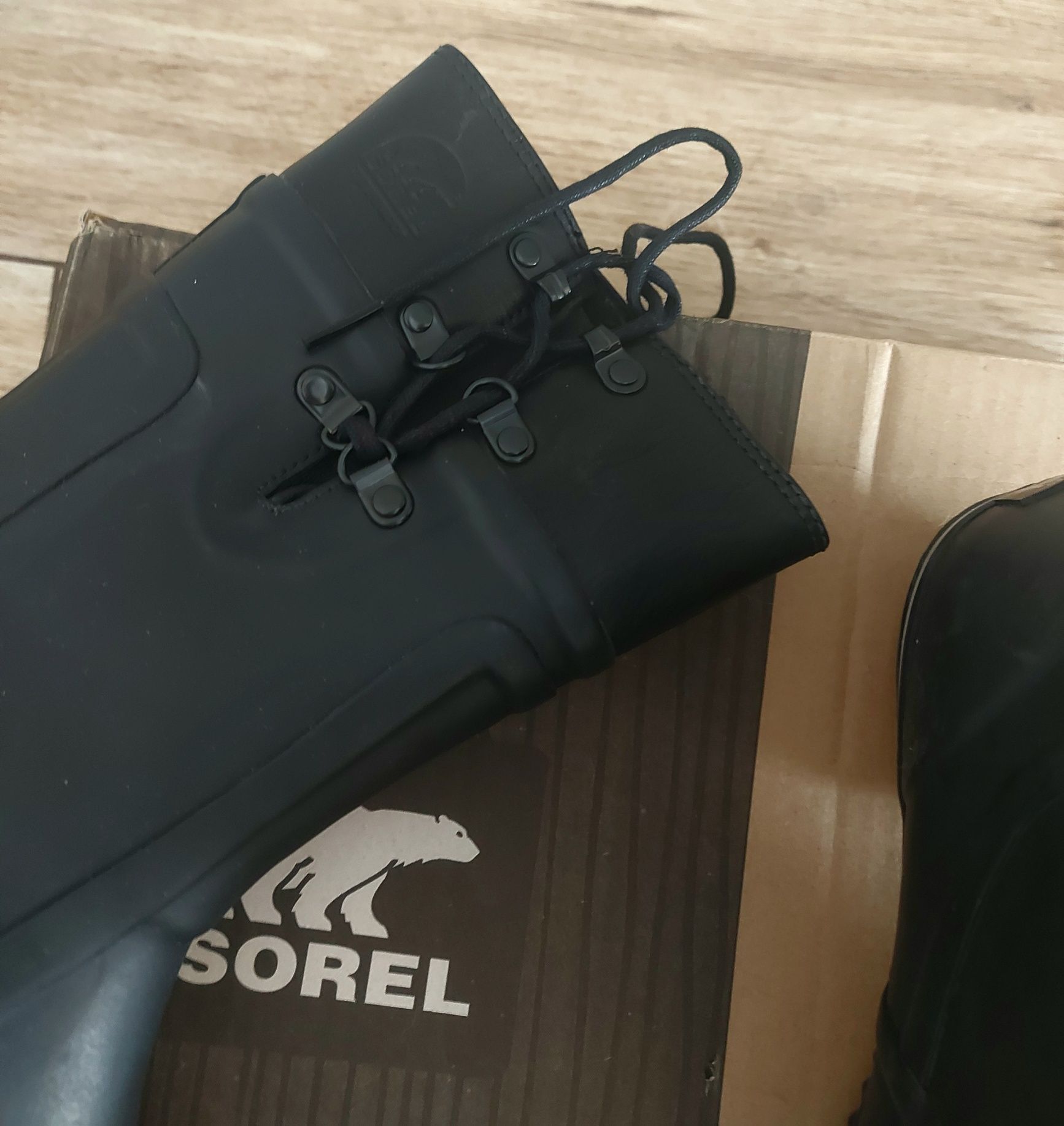 Kalosze Sorel czarne 39
